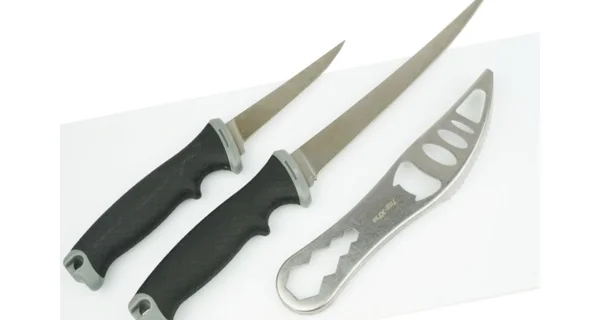 SPORTS - Filetovací set Nôž 10 cm + nôž filetovací 19 cm + škrabka a doska