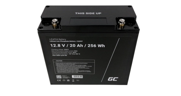 SPORTS - GC Lítiový akumulátor LiFePO4 20Ah 12.8V