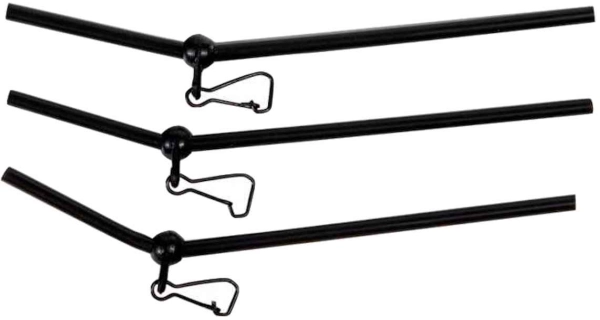 SPORTS - Jazdec s karabínkou Feeder Boom 10 cm 3 ks