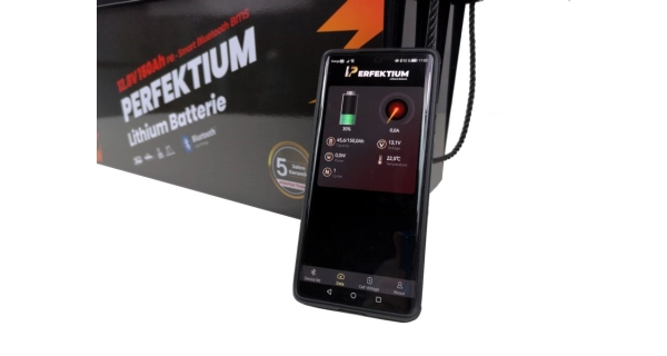 SPORTS - Lítiová batéria Perfectium PB 12,8V 150Ah Bluetooth