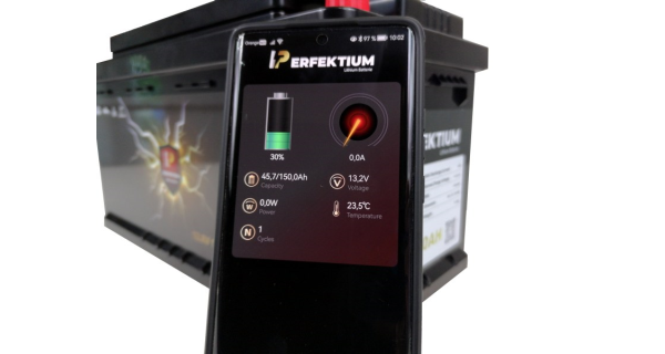 SPORTS - Lítiová batéria Perfectium PF 12.8V 150Ah Bluetooth