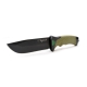 SPORTS - Nôž Nighshade olivový s puzdrom 25 cm + podpaľovač