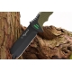 SPORTS - Nôž Nighshade olivový s puzdrom 25 cm + podpaľovač