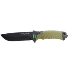 SPORTS - Nôž Nighshade olivový s puzdrom 25 cm + podpaľovač