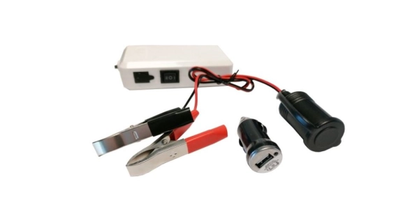 SPORTS - Okysličovač AA batérie USB auto adaptér svorky