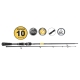 SPORTS - Prút Sportex Black Pearl GT-3 2,7 m 20 g + Navijak Shimano Aero BB C3000 + silón