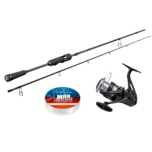 SPORTS - Prút Sportex Nova Twitch RS-2 2,15 m 10 g + Navijak Shimano Aero BB C3000 + silón