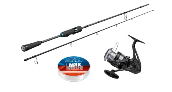 SPORTS - Prút Sportex Nova Twitch RS-2 2,15 m 10 g + Navijak Shimano Aero BB C3000 + silón