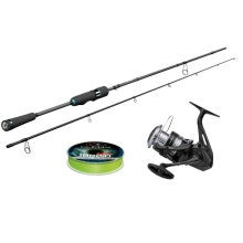 SPORTS - Prút Sportex Nova Twitch RS-2 2,15 m 10 g + Navijak Shimano Aero BB C3000 + šnúra