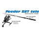 SPORTS - Set Prút Atac Tele Feeder 3,6 m 100 g + Navijak TFR 3000