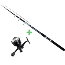 SPORTS - Set Prút Atac Tele Feeder 3,6 m 100 g + Navijak TFR 3000