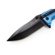 SPORTS - Skladací nôž Obsidian Modrý 22 cm + podpaľovač