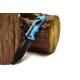 SPORTS - Skladací nôž Obsidian Modrý 22 cm + podpaľovač