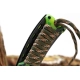 SPORTS - Skladací nôž Radient zelený maskáč 21,5 cm + podpaľovač
