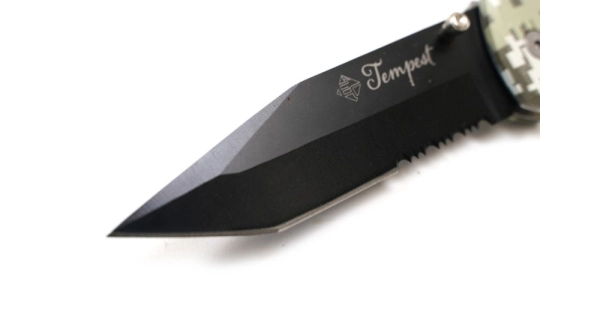 SPORTS - Skladací nôž Tempest maskáč 22 cm