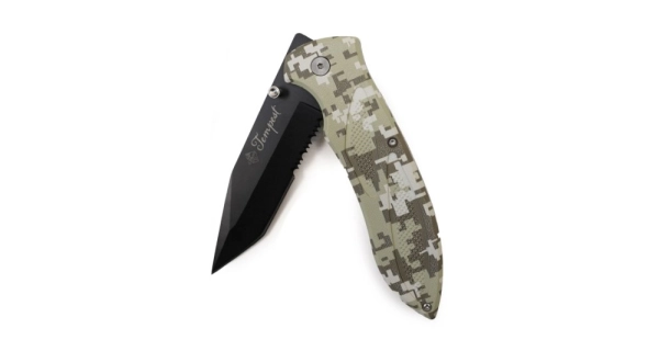 SPORTS - Skladací nôž Tempest maskáč 22 cm