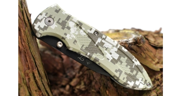 SPORTS - Skladací nôž Tempest maskáč 22 cm