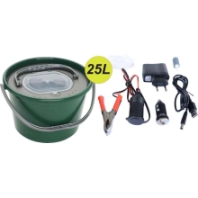 SPORTS - Vzduchovací motorček AA/USB/230V + Kedrovnica 25 l