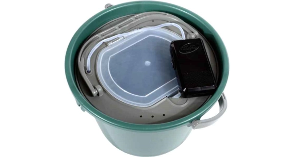 SPORTS - Vzduchovací motorček AA/USB/230V + Rezkovnica 18 l