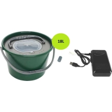 SPORTS - Vzduchovací motorček AA / USB + Kedrovnica 18 l