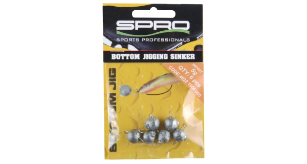 SPRO - Čeburaška Bottom Jig 10 g 5 ks