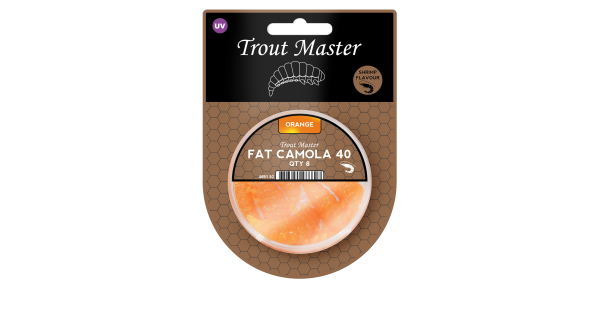 SPRO - Gumová nástraha Trout Master Fat Camola 4 cm Pearl 8 ks