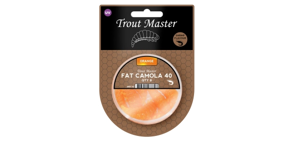 SPRO - Gumová nástraha Trout Master Fat Camola 4 cm Yellow 8 ks
