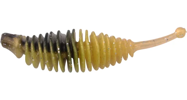 SPRO - Gumová nástraha Trout Master Incy Grub Vintage Gold 6 cm 6 ks