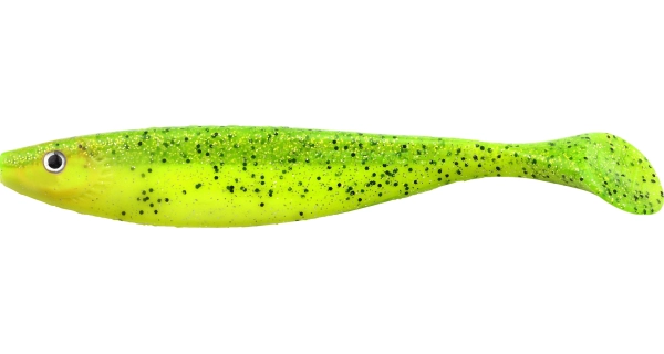 SPRO - Gumová nástraha Wobshad Lemon Lime 12 cm