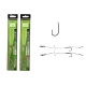 SPRO - Hotový náväzec C-Tec Fast Rigs Muddy Barbless veľ. 6