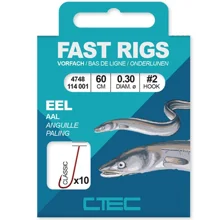 SPRO - Hotový náväzec na úhora C-Tec Eel 60 cm 0,20 mm veľ. 8 10 ks