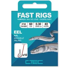 SPRO - Hotový náväzec na úhora C-Tec Eel 60 cm 0,30 mm veľ. 2 10 ks
