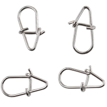 SPRO - Karabínka Reload Stainless Steel Fluorocarbon Snaps 3 mm 7,5 kg 10 ks