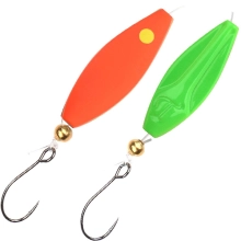SPRO - Plandavka Trout Master Incy Inline Spoon 3 g Orange Green 1 ks