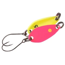 SPRO - Plandavka Trout Master Incy Spoon Pink Yellow 3,5 g