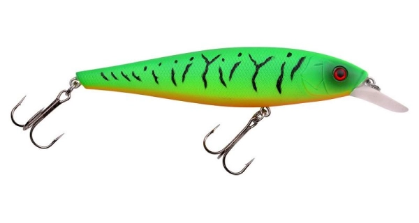 SPRO - Wobler PC Minnow 10 cm 1 ks Matte Fire Tiger UV