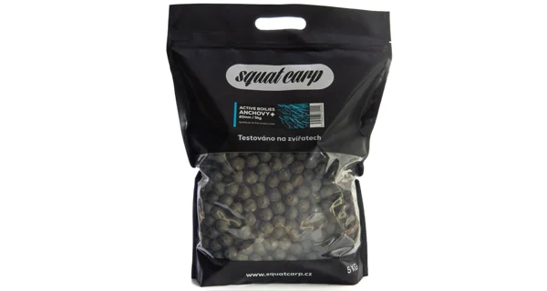 SQUAT CARP - Active Boilies 24 mm 5 kg Anchovy+