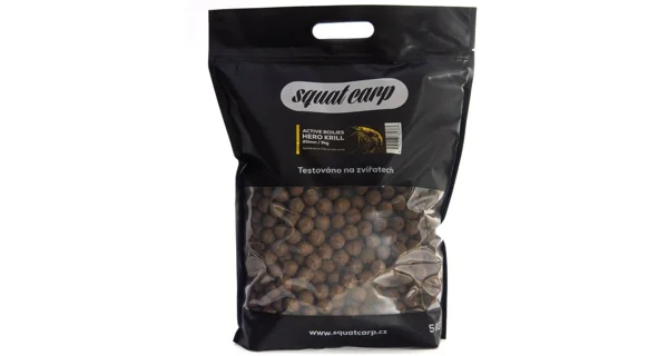 SQUAT CARP - Active Boilies 24 mm 5 kg Hero Krill
