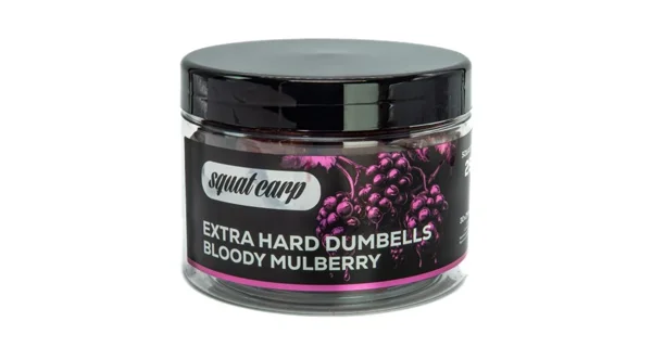 SQUAT CARP - Boilies Dumbells Extra Hard 30x25 mm Bloody Mullberry