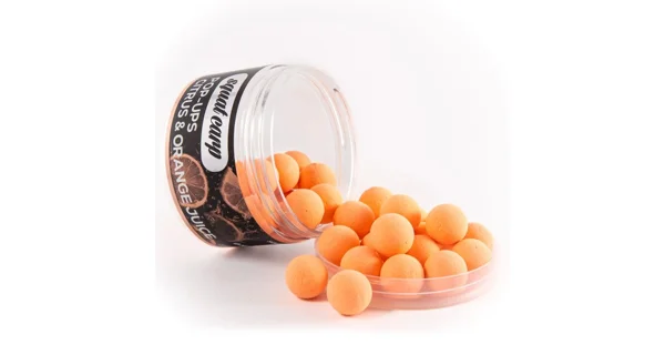 SQUAT CARP - Boilies Pop Up 12 mm 60 g Citrus & Orange Juice