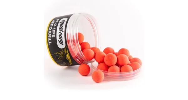 SQUAT CARP - Boilies Pop Up 12 mm 60 g Hero Krill