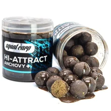 SQUAT CARP - Boilies v dipe Hi-Attract Anchovy+ 220 g 18 mm