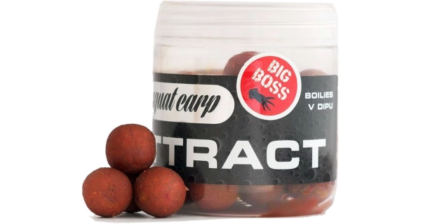 SQUAT CARP - Boilies v dipe Hi-Attract Big Boss 18 mm 220 g