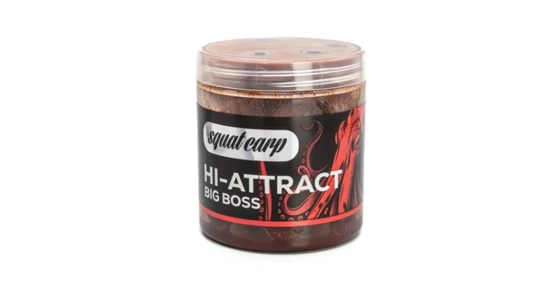 SQUAT CARP - Boilies v dipe Hi-Attract Big Boss 220 g 20 mm