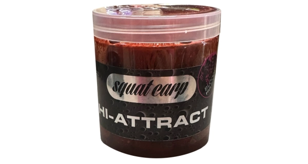 SQUAT CARP - Boilies v dipe Hi-Attract Bloody Mulberry 220 g 24 mm