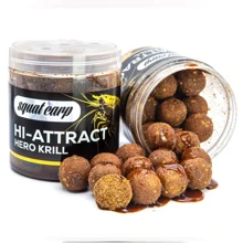 SQUAT CARP - Boilies v dipe Hi-Attract Hero Krill 220 g 18 mm