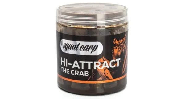 SQUAT CARP - Boilies v dipe Hi-Attract The Crab 220 g 18 mm