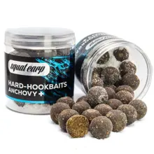 SQUAT CARP - Boilies v morskej soli Hard Hookbaits Anchovy+ 24 mm