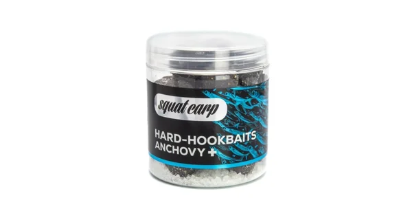 SQUAT CARP - Boilies v morskej soli Hard Hookbaits Anchovy+ 24 mm
