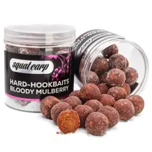 SQUAT CARP - Boilies v morskej soli Hard Hookbaits Bloody Mulberry 24 mm